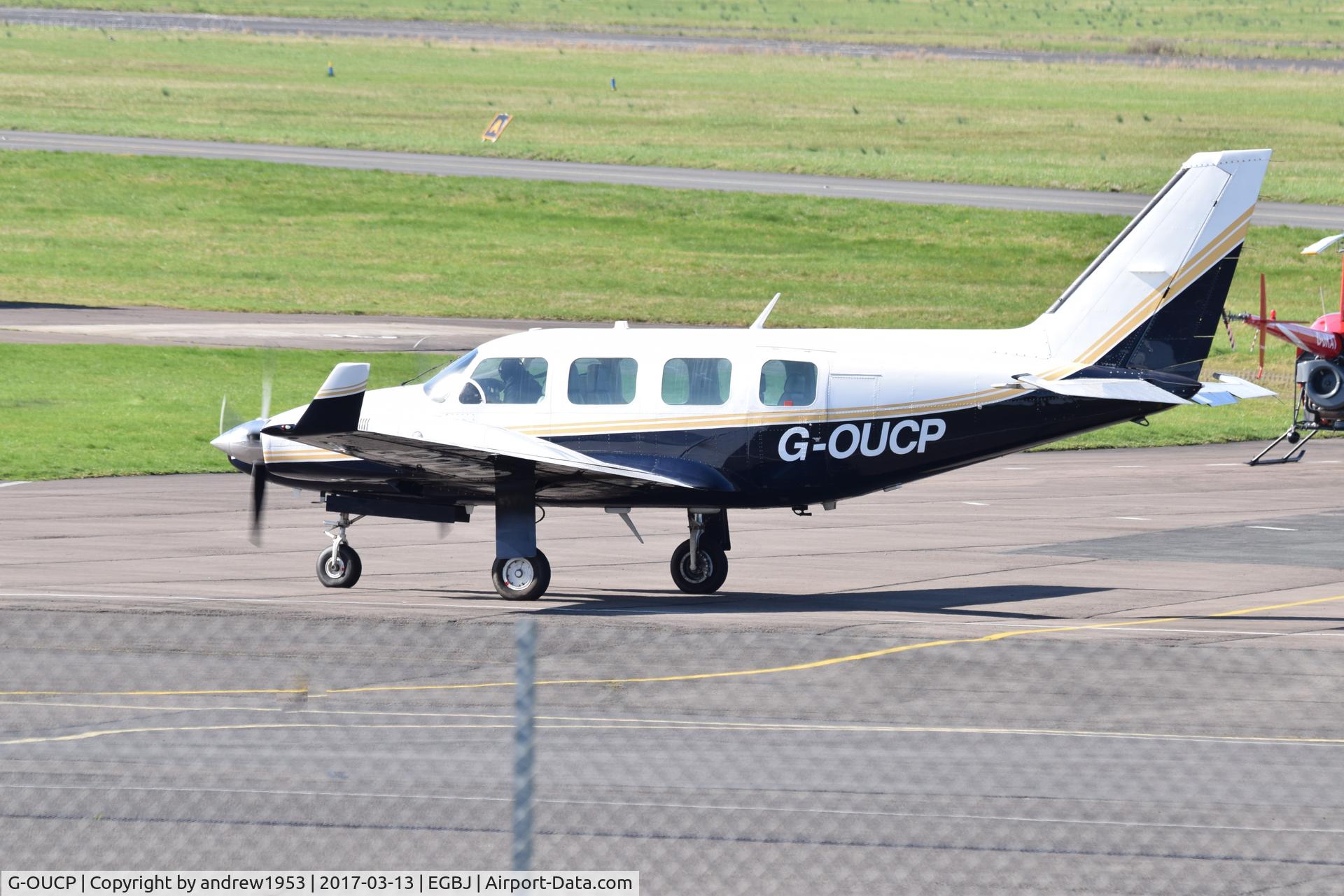G-OUCP, 1979 Piper PA-31-310 Navajo Navajo C/N 31-7912117, G-OUCP at Gloucestershire Airport.