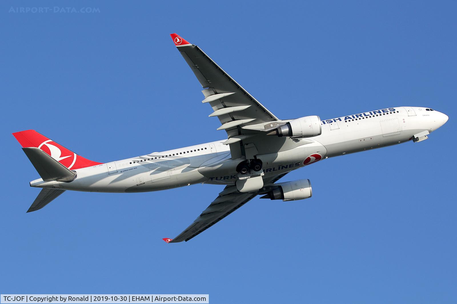 TC-JOF, 2015 Airbus A330-303 C/N 1616, at spl