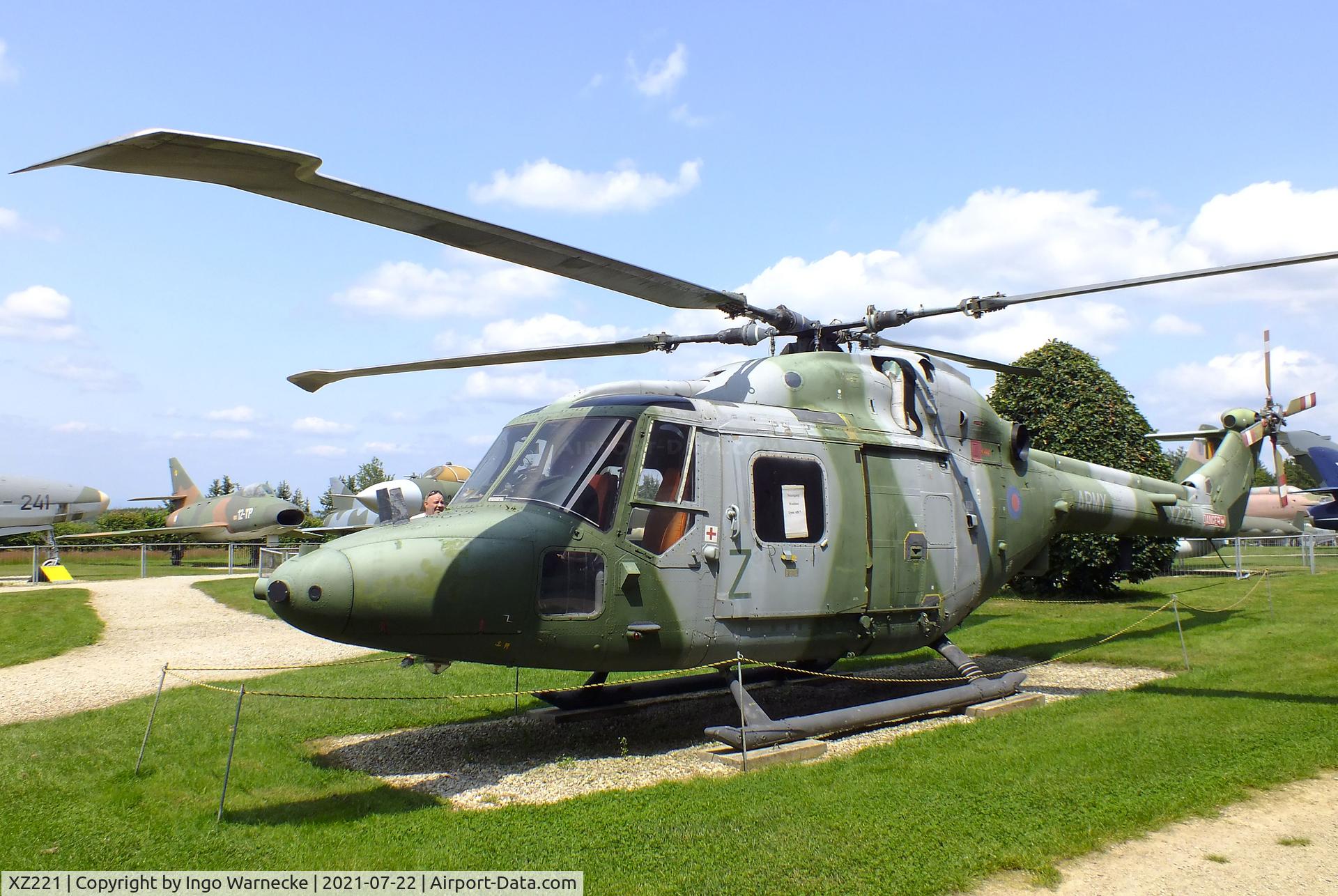 XZ221, 1979 Westland Lynx AH.7 C/N 147, Westland Lynx AH7 at the Flugausstellung P. Junior, Hermeskeil