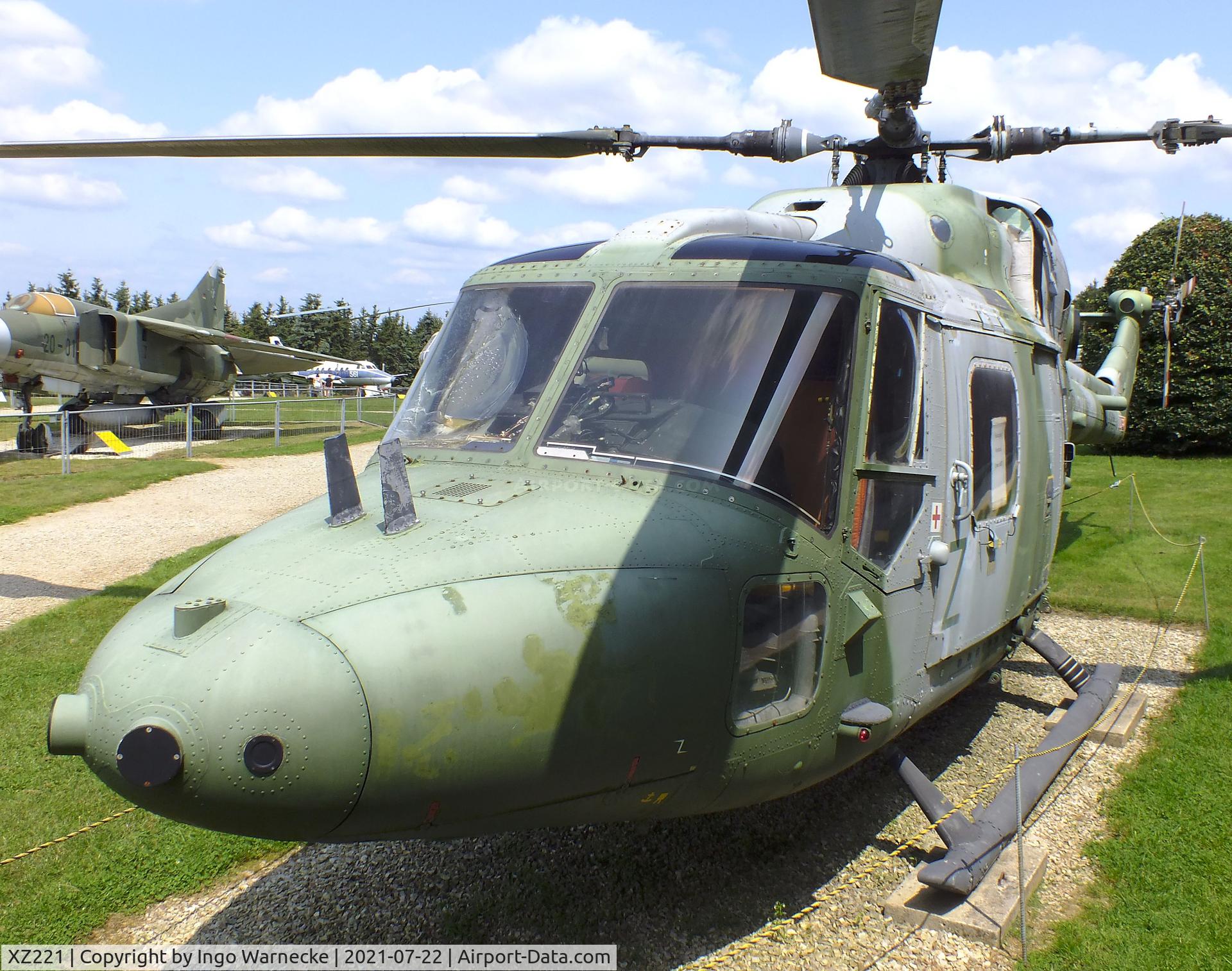 XZ221, 1979 Westland Lynx AH.7 C/N 147, Westland Lynx AH7 at the Flugausstellung P. Junior, Hermeskeil