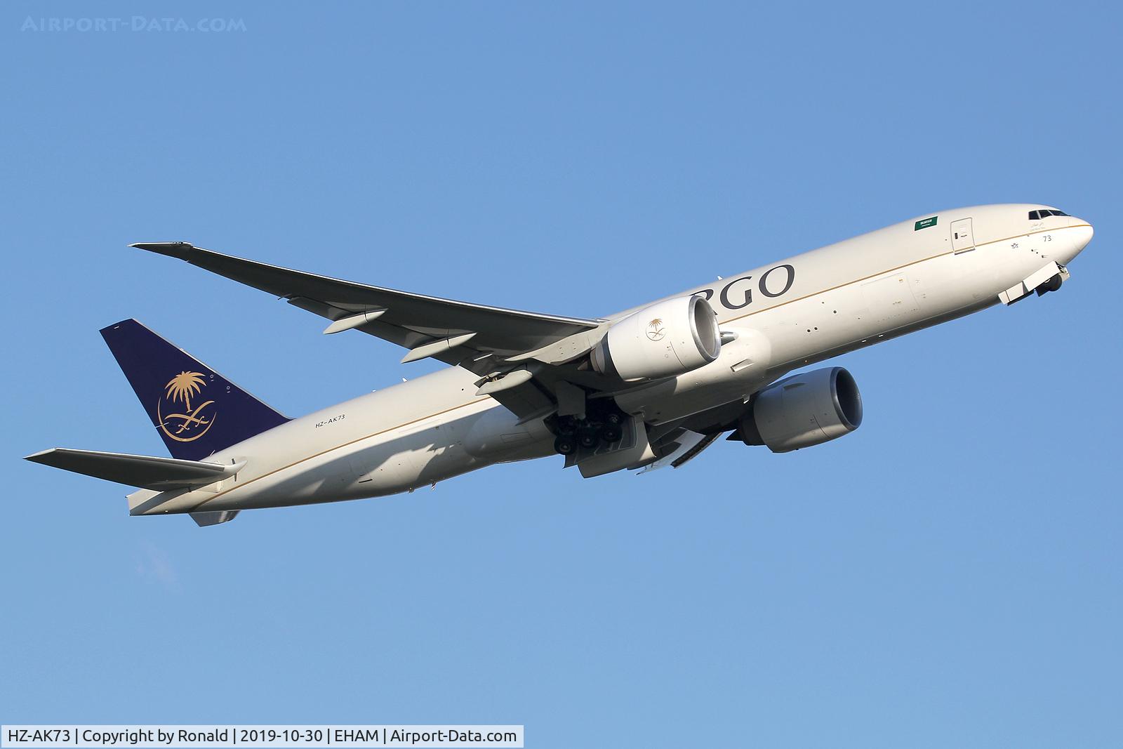 HZ-AK73, 2015 Boeing 777-FFG C/N 60339, at spl