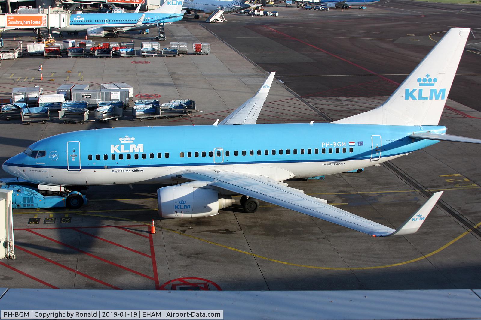 PH-BGM, 2011 Boeing 737-7K2 C/N 39255, at spl