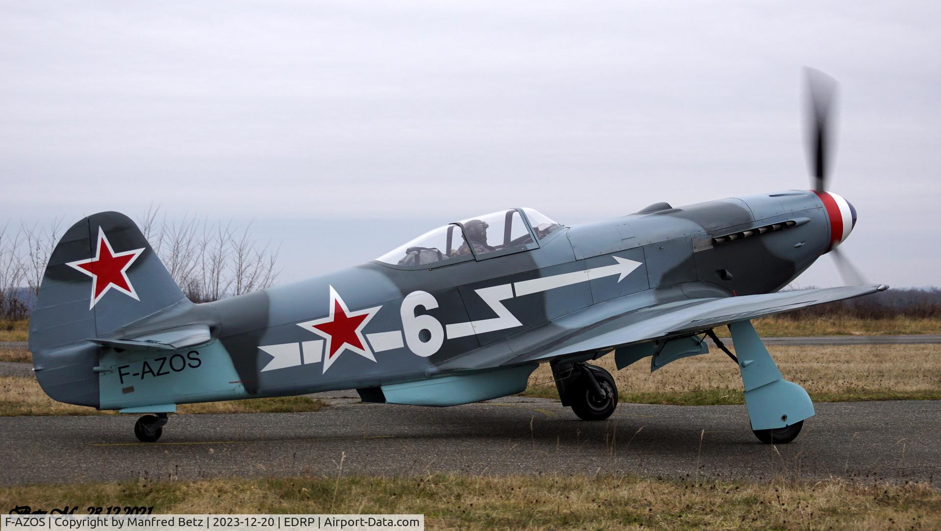 F-AZOS, 1943 Let C-11 (Yak-11) C/N 172612, Vor dem Start