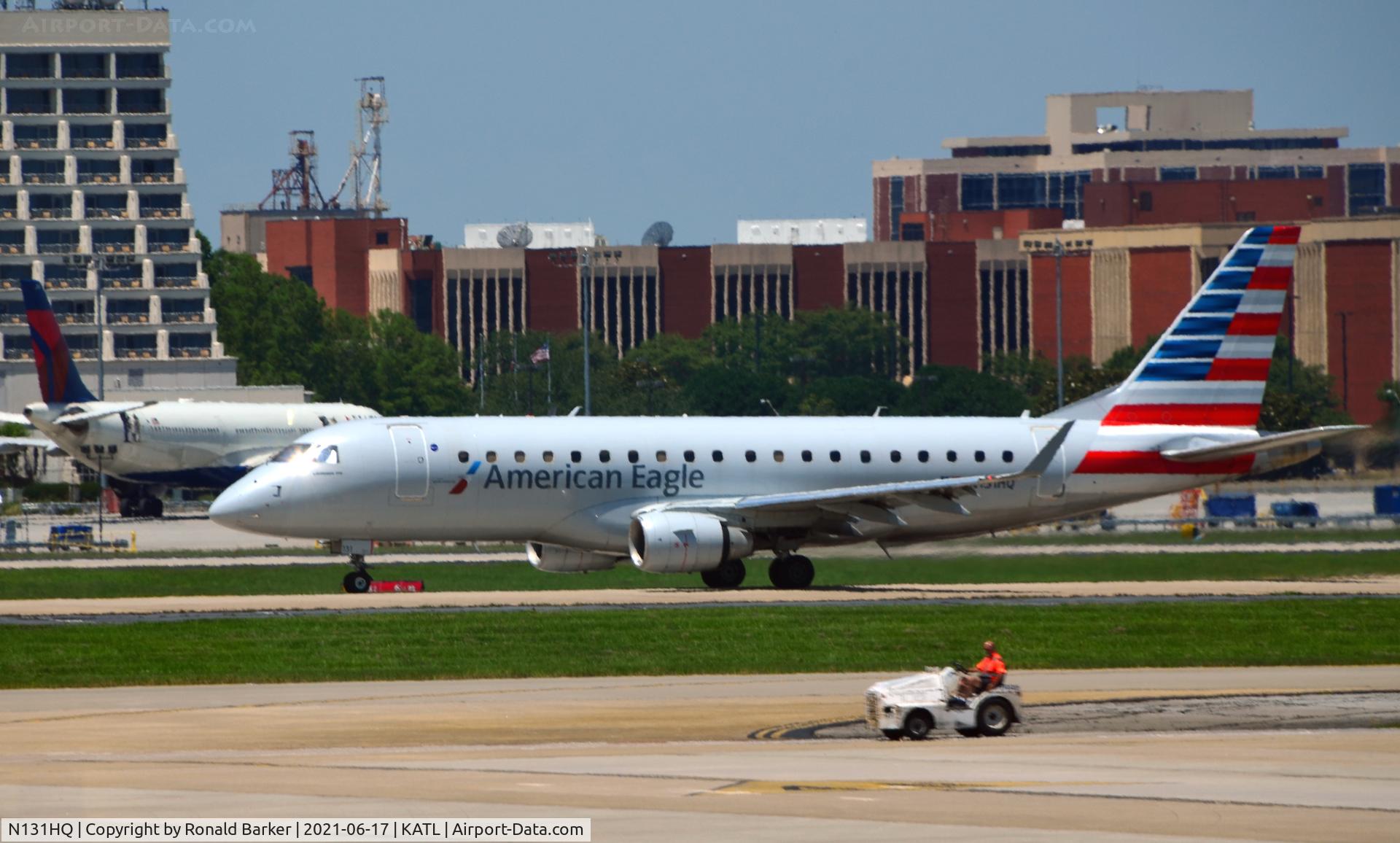 N131HQ, 2008 Embraer 175LR (ERJ-170-200LR) C/N 17000215, Taxi Atlanta