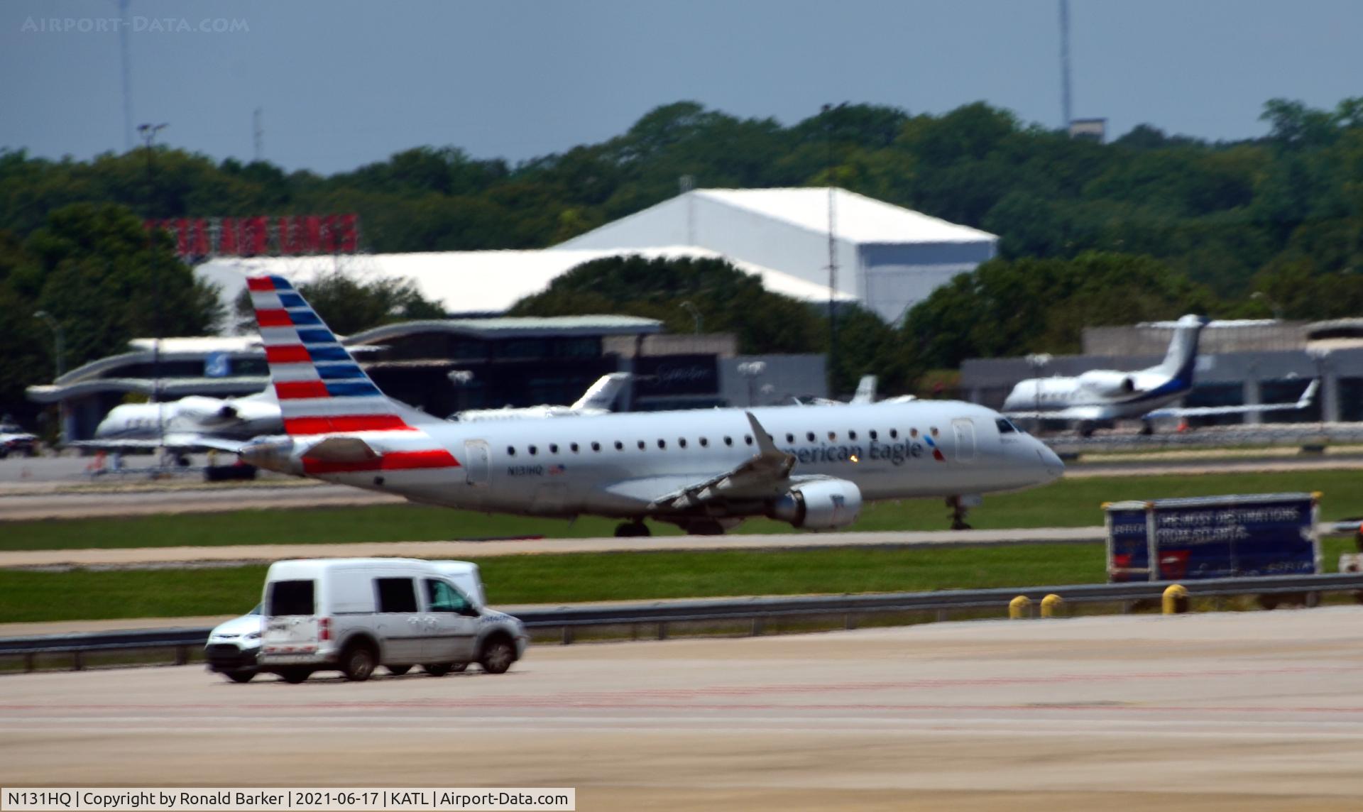 N131HQ, 2008 Embraer 175LR (ERJ-170-200LR) C/N 17000215, Takeoff Atlanta