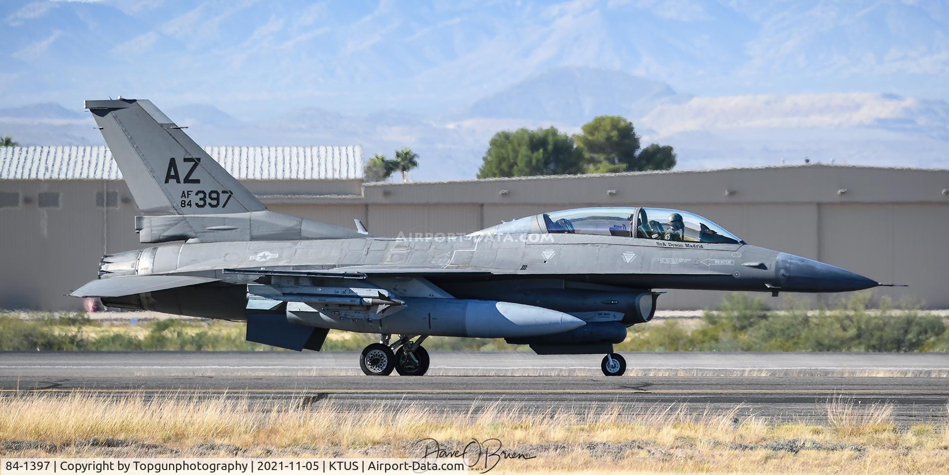 84-1397, General Dynamics F-16D Fighting Falcon C/N 5C-27, 195th FS