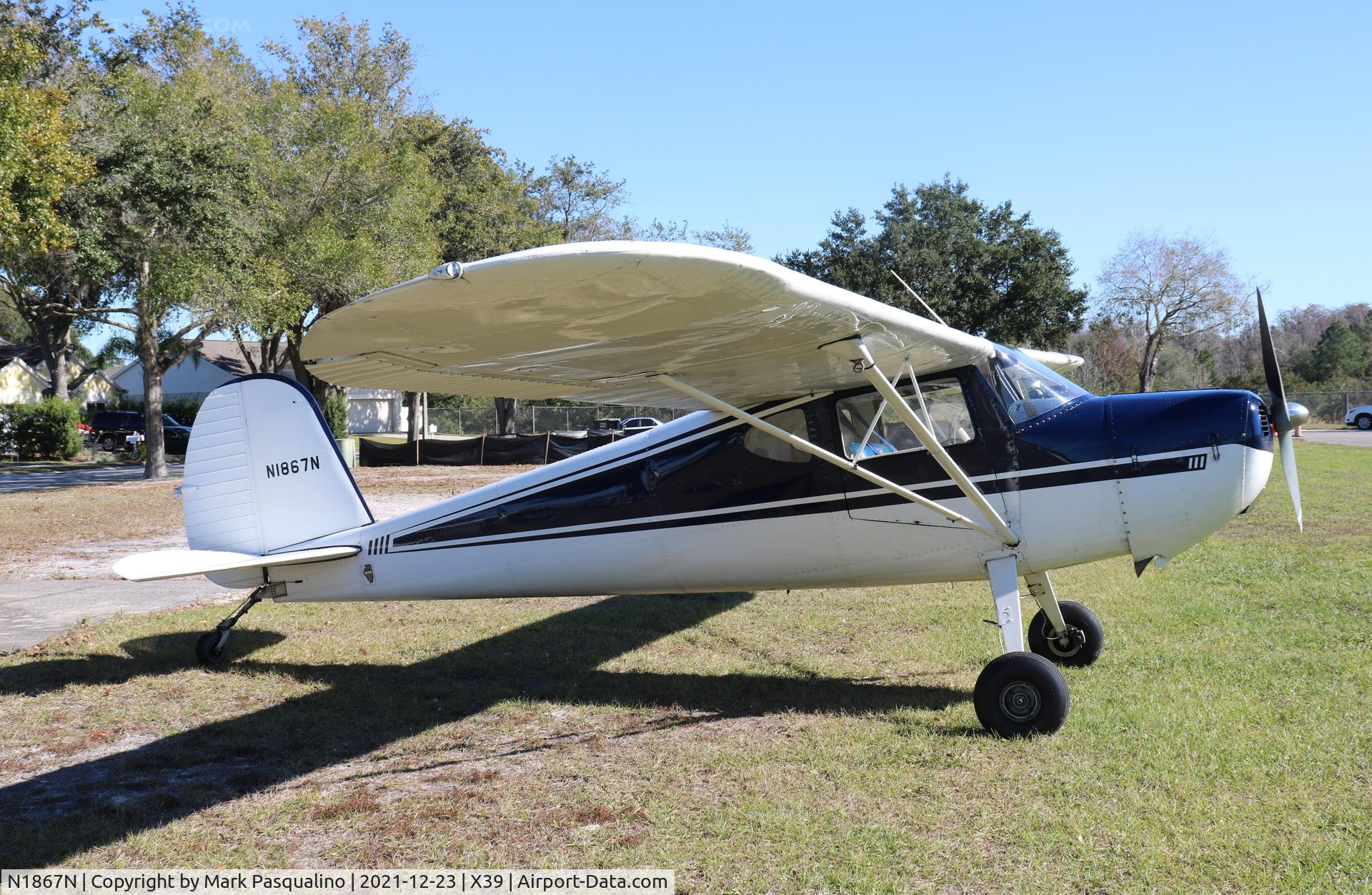 N1867N, 1946 Cessna 120 C/N 12111, Cessna 120