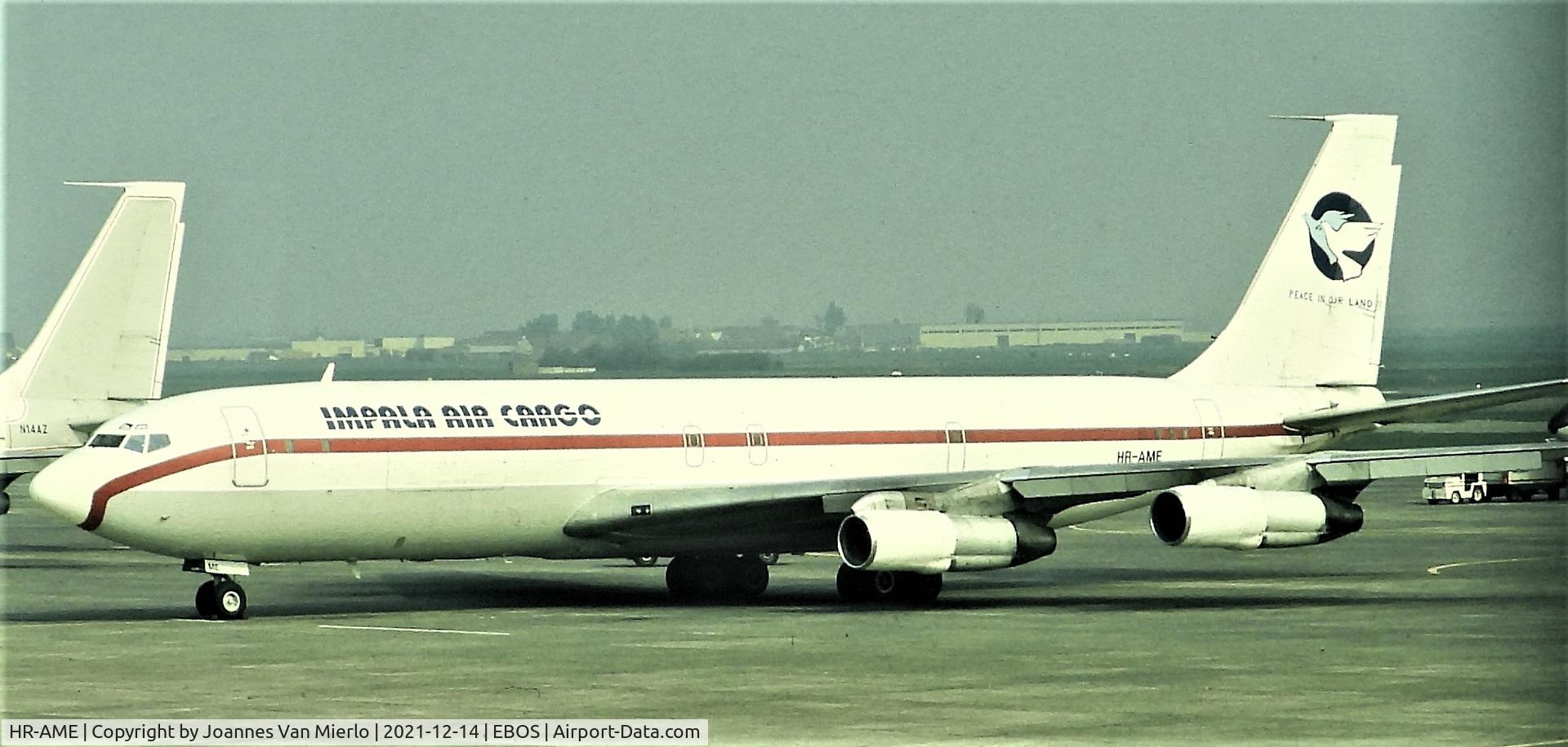 HR-AME, Boeing 707-351C C/N 18922, Slide scan