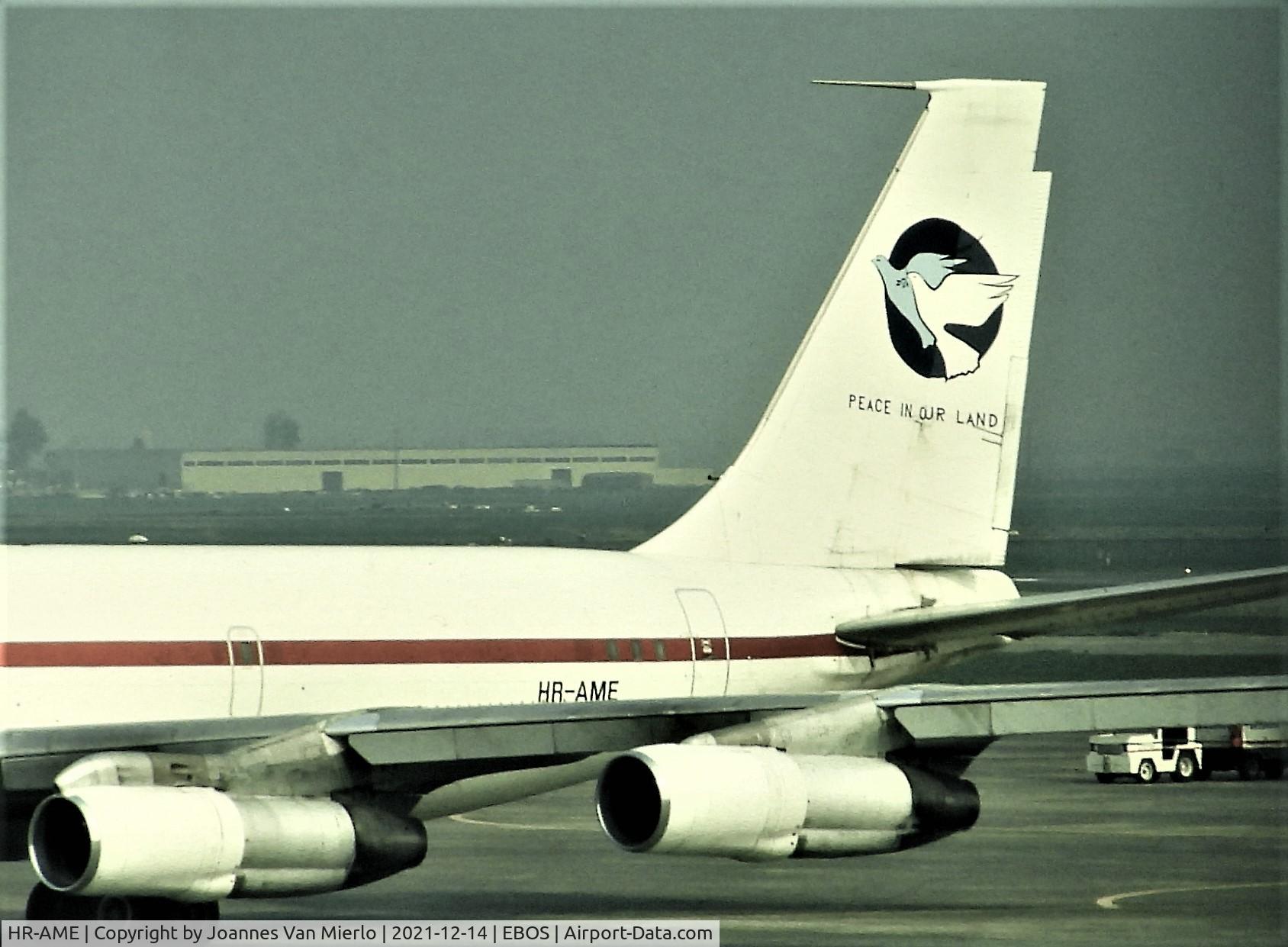 HR-AME, Boeing 707-351C C/N 18922, Slide scan