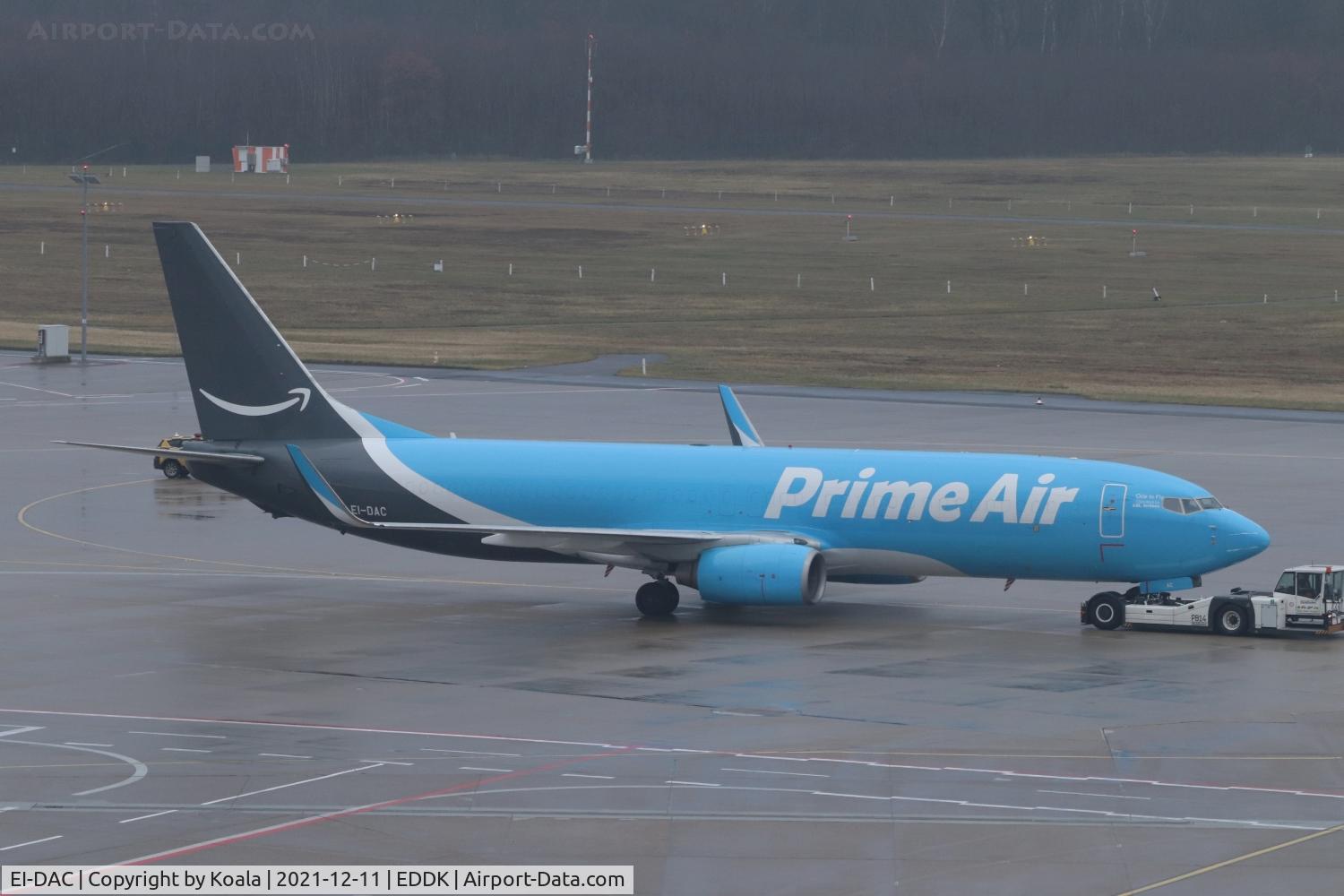 EI-DAC, 2002 Boeing 737-8AS C/N 29938, Operating for Amazon