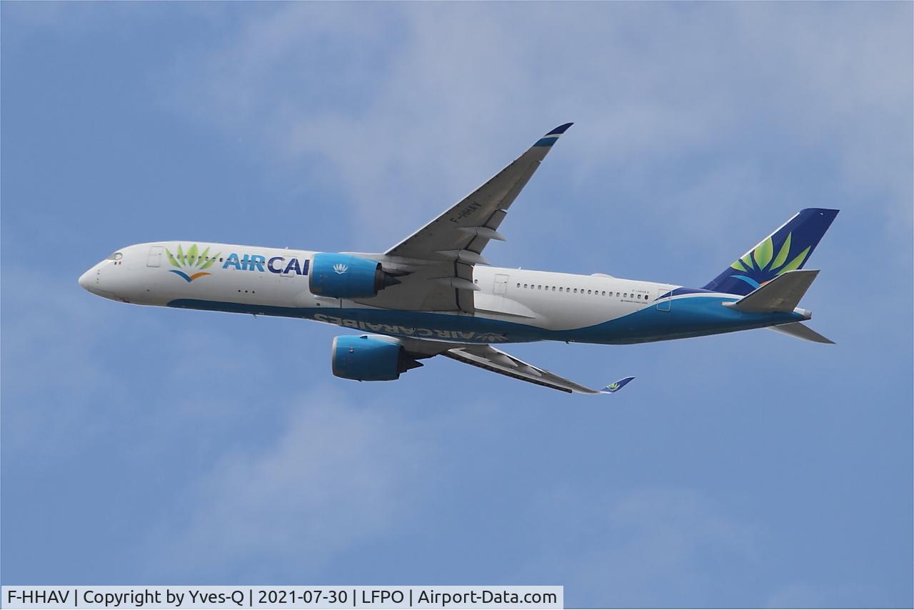 F-HHAV, 2016 Airbus A350-941 C/N 0082, Airbus A350-941, Climbing from rwy 24,Paris Orly airport (LFPO-ORY)