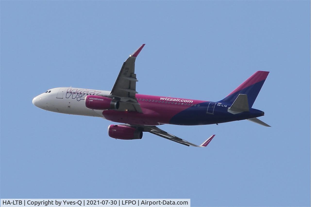 HA-LTB, 2019 Airbus A321-231 C/N 8271, Airbus A321-231(WL), Climbing from rwy 24, Paris Orly airport (LFPO-ORY)