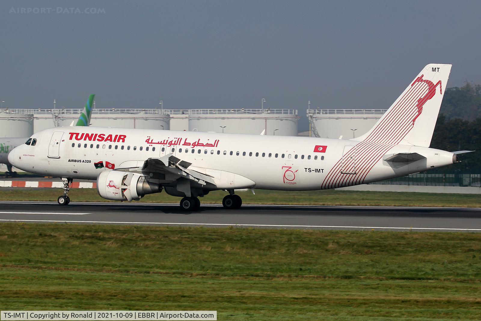 TS-IMT, 2012 Airbus A320-214 C/N 5204, at bru