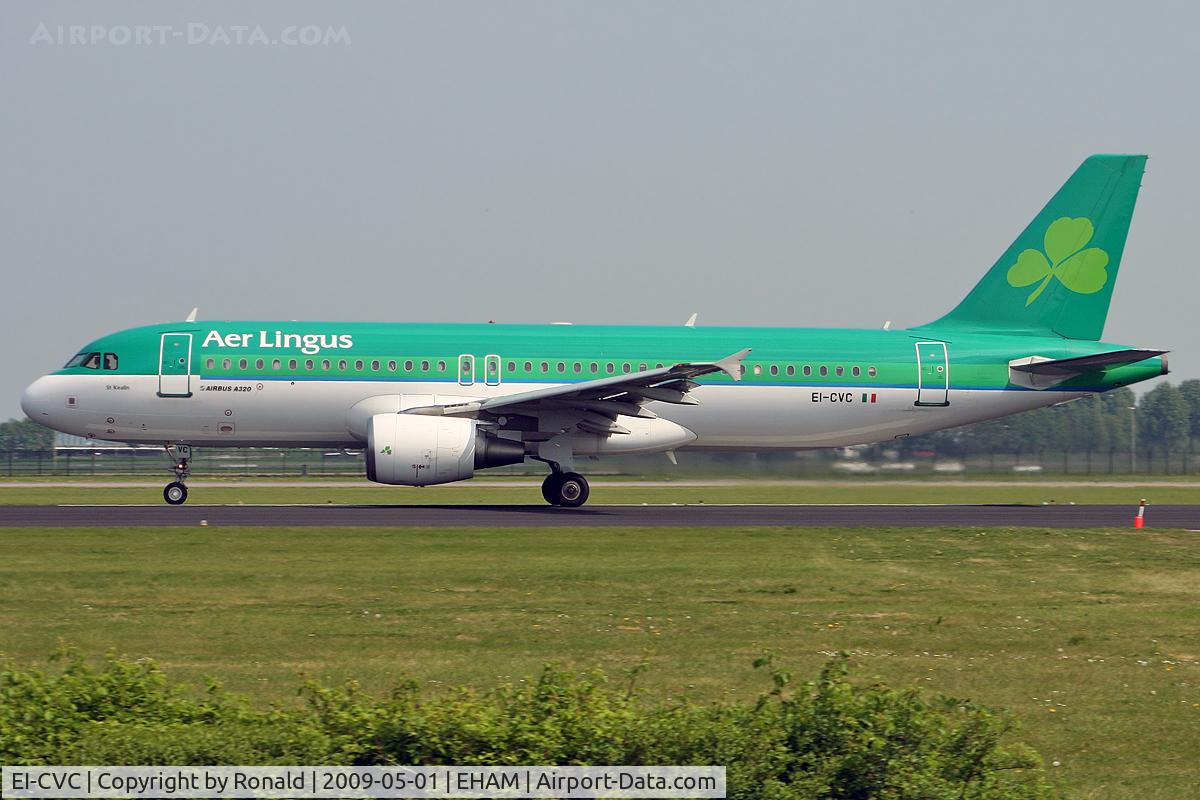 EI-CVC, 2001 Airbus A320-214 C/N 1443, at spl