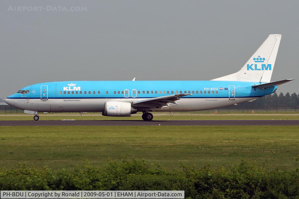 PH-BDU, 1990 Boeing 737-406 C/N 24857, at spl