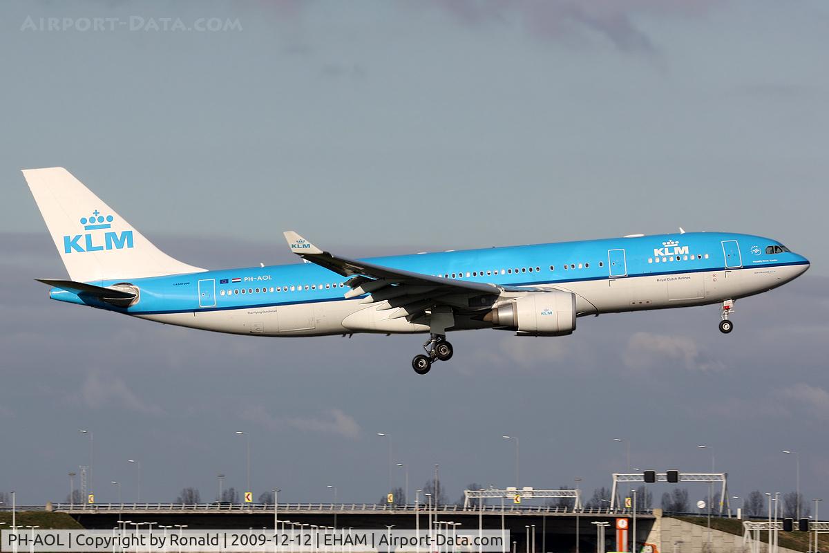 PH-AOL, 2008 Airbus A330-203 C/N 900, at spl