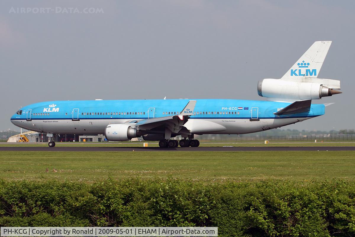 PH-KCG, 1995 McDonnell Douglas MD-11 C/N 48561, at spl