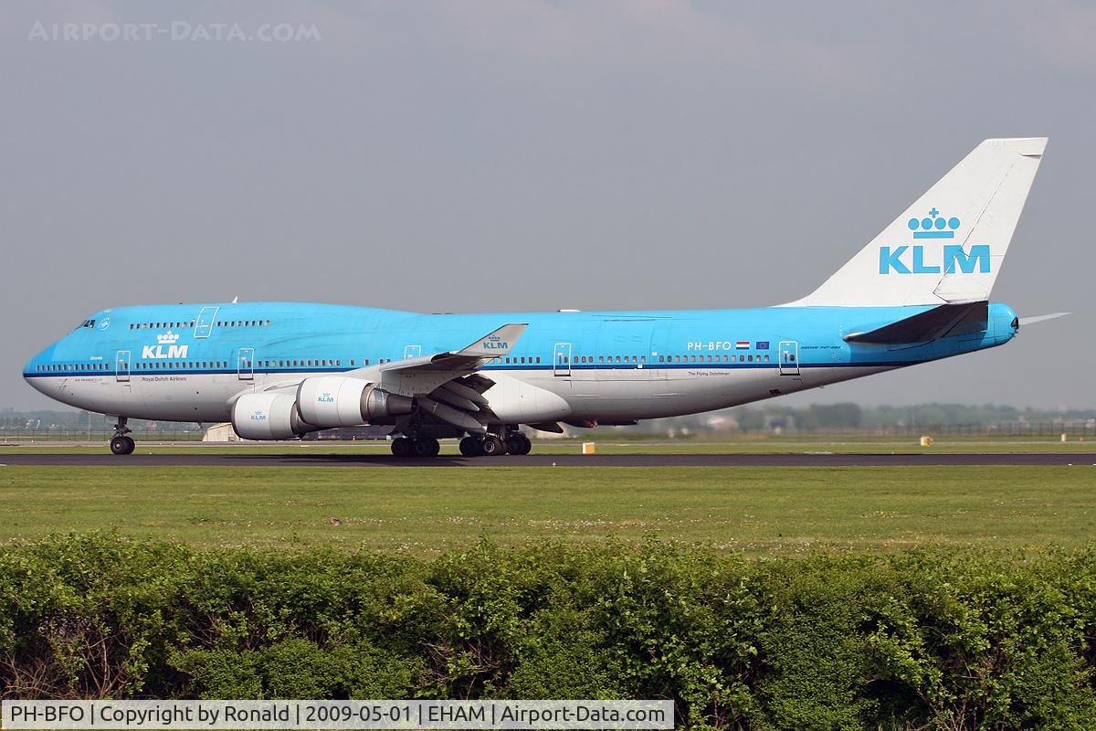 PH-BFO, 1992 Boeing 747-406BC C/N 25413, at spl