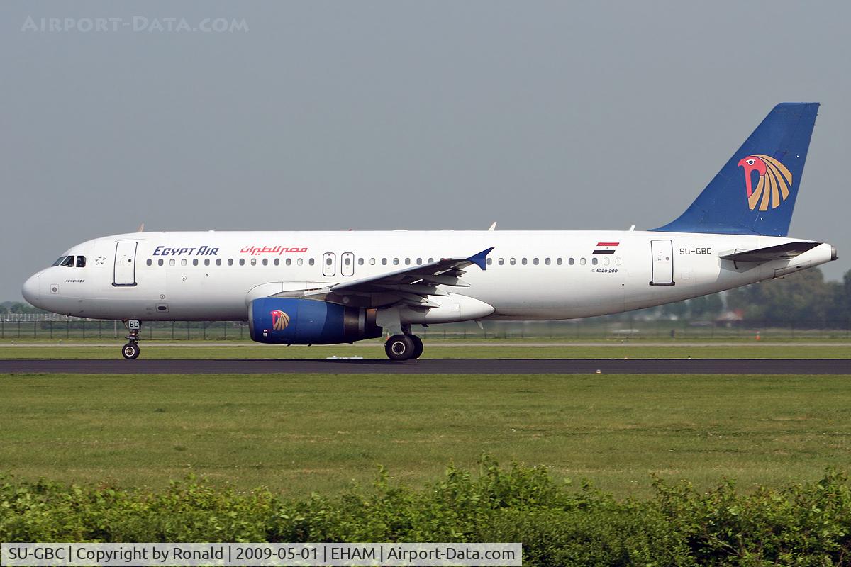 SU-GBC, 1991 Airbus A320-231 C/N 178, at spl