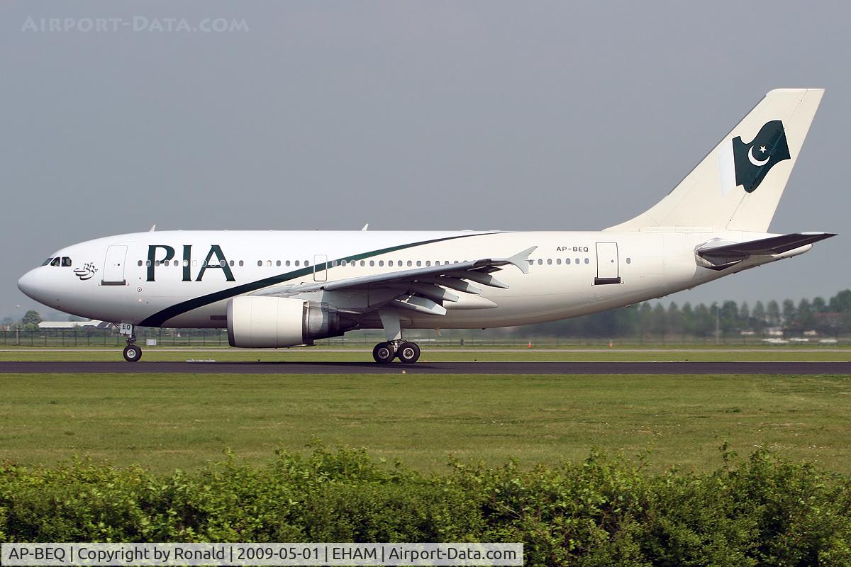 AP-BEQ, 1992 Airbus A310-308 C/N 656, at spl