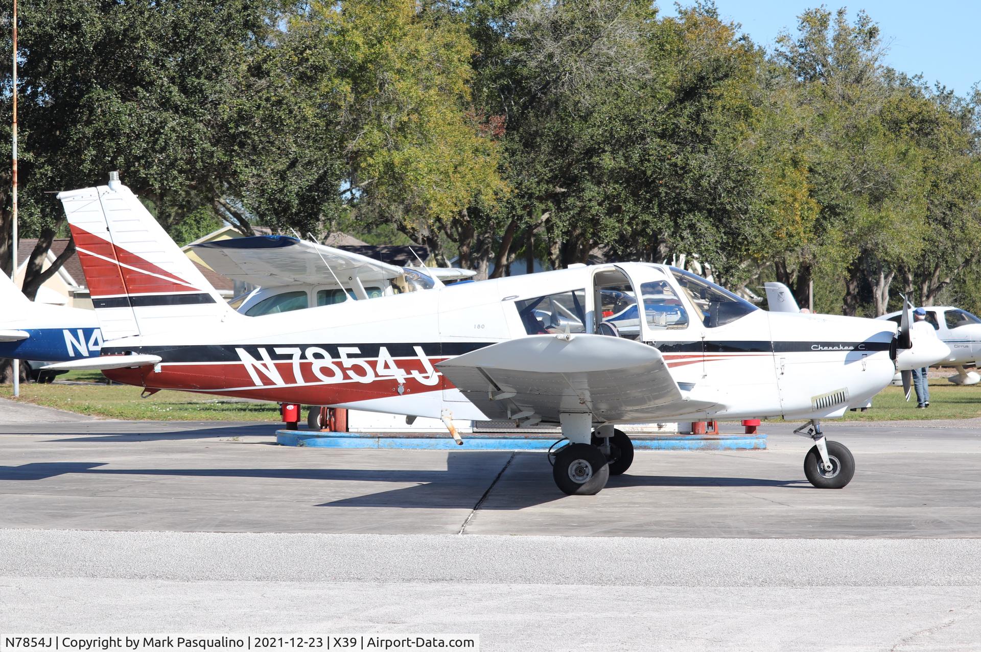 N7854J, 1966 Piper PA-28-180 C/N 28-3736, Piper PA-28-180