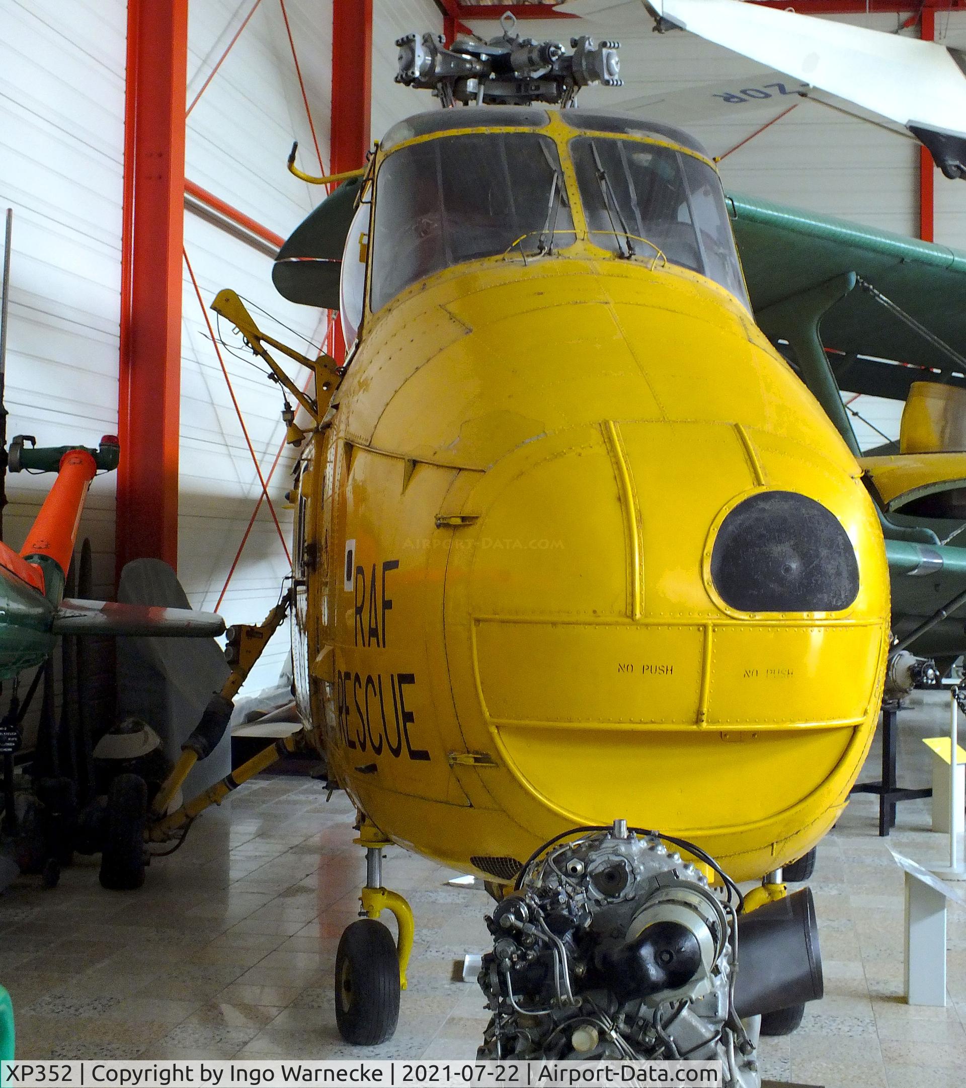 XP352, 1962 Westland Whirlwind HAR.10 C/N WA368, Westland Whirlwind HAR10 at the Flugausstellung P. Junior, Hermeskeil