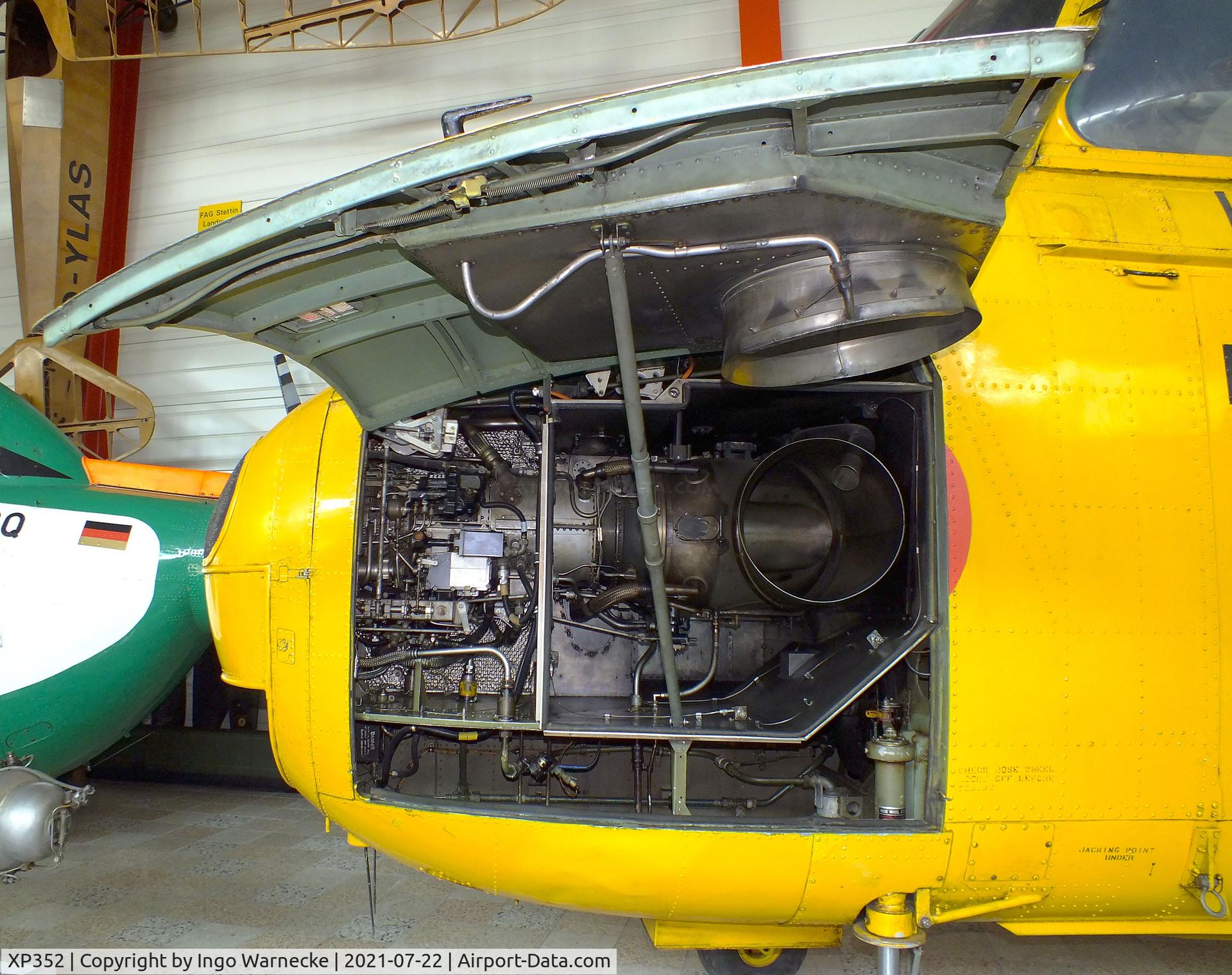 XP352, 1962 Westland Whirlwind HAR.10 C/N WA368, Westland Whirlwind HAR10 at the Flugausstellung P. Junior, Hermeskeil