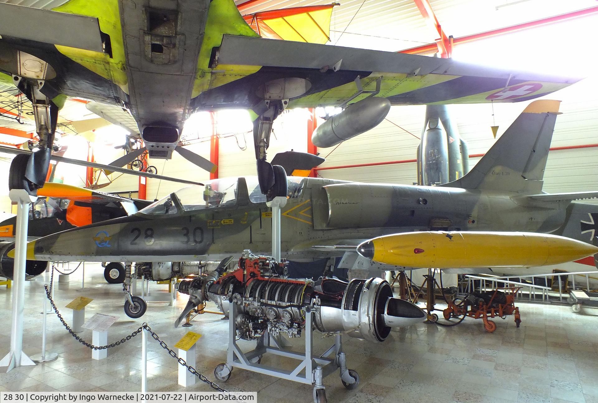 28 30, Aero L-39ZO Albatros C/N 232303, Aero L-39ZO Albatros at the Flugausstellung P. Junior, Hermeskeil