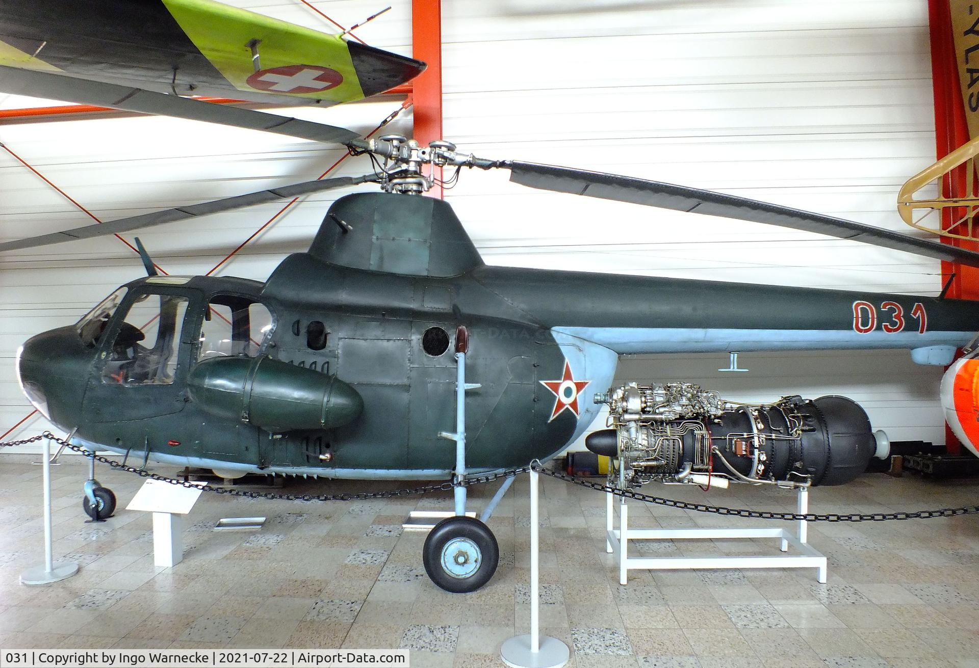 031, 1964 Mil SM-1Wb C/N 401031, Mil Mi-1 HARE at the Flugausstellung P. Junior, Hermeskeil