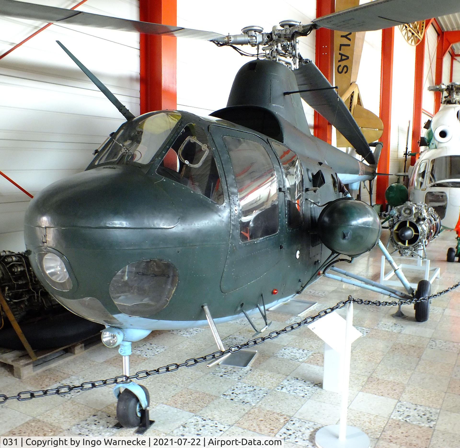 031, 1964 Mil SM-1Wb C/N 401031, Mil Mi-1 HARE at the Flugausstellung P. Junior, Hermeskeil