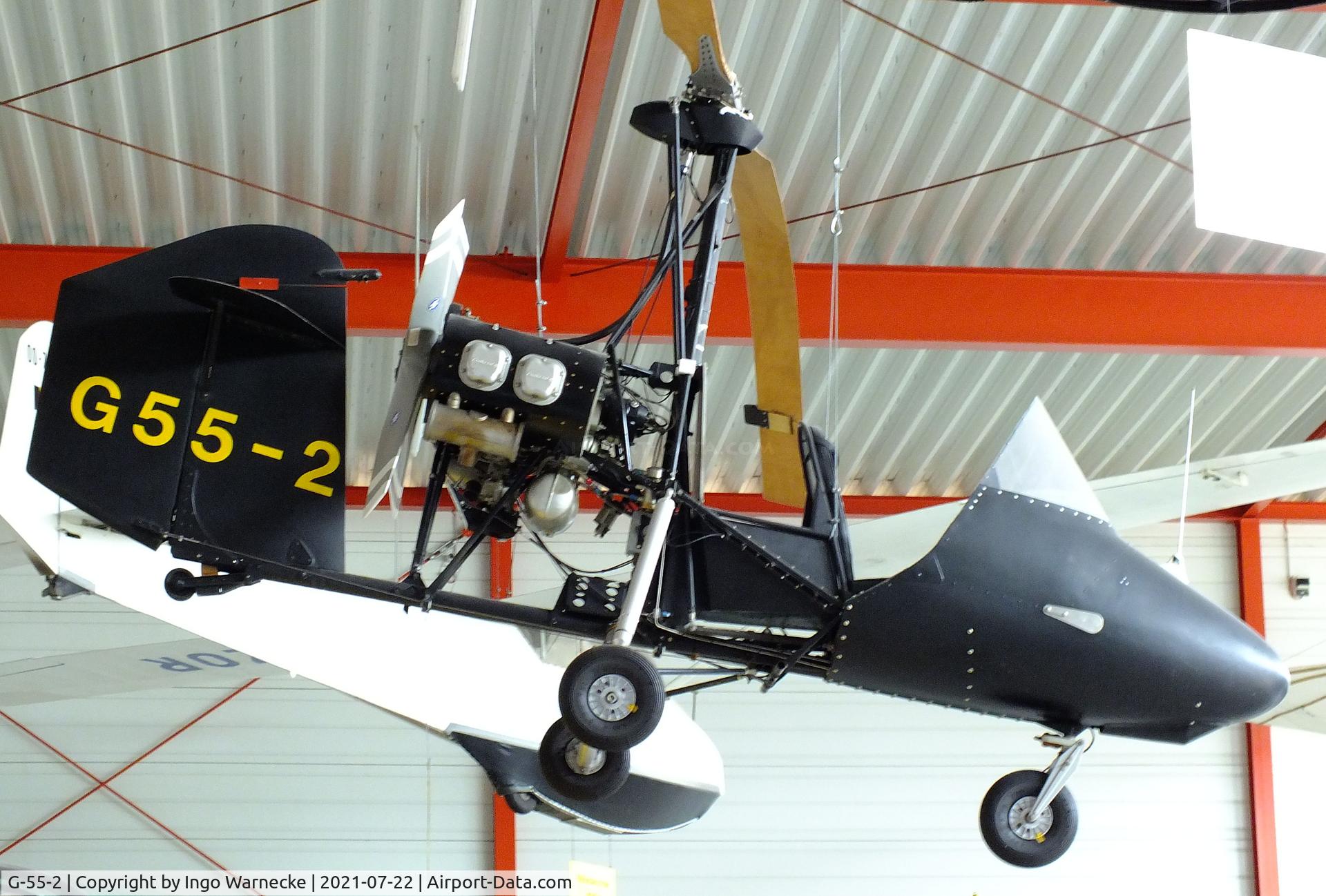 G-55-2, Vinten V122/R-R C/N UMA-01, Vinten V-122/R-R Venom II at the Flugausstellung P. Junior, Hermeskeil