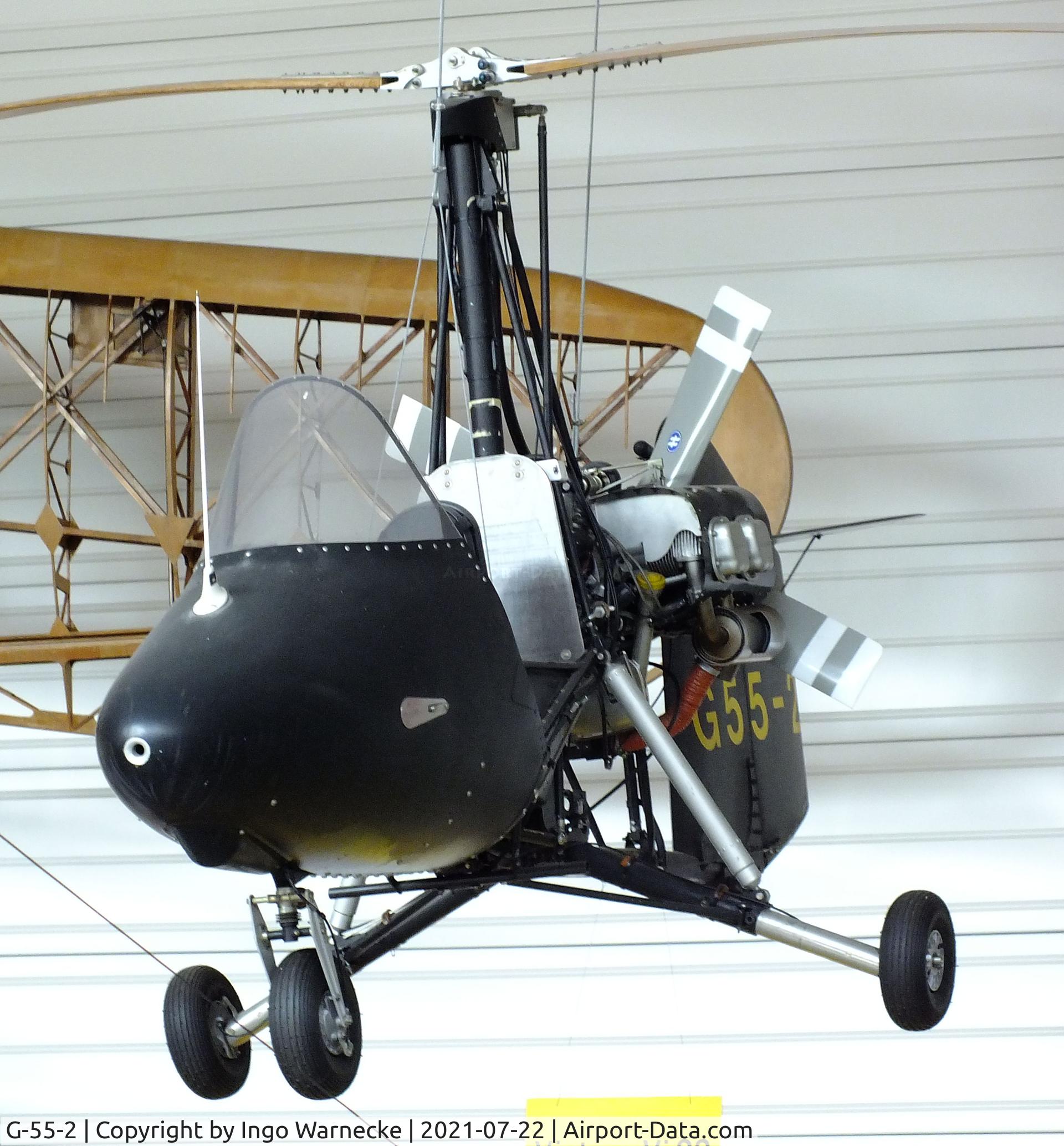 G-55-2, Vinten V122/R-R C/N UMA-01, Vinten V-122/R-R Venom II at the Flugausstellung P. Junior, Hermeskeil