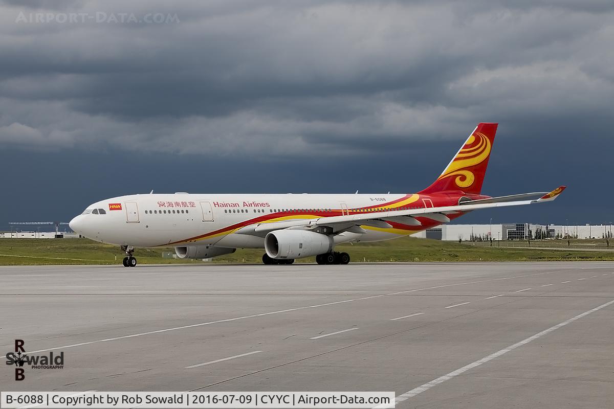 B-6088, 2008 Airbus A330-243 C/N 906, Taxiing at CYYC.