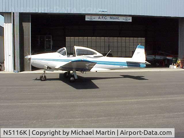 N5116K, 1950 Ryan NAVION A C/N NAV-4-2016, Static View
