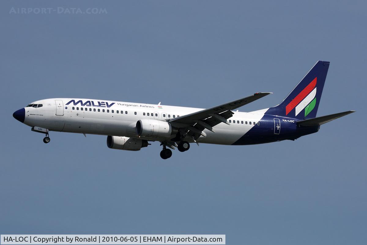 HA-LOC, 2003 Boeing 737-8Q8 C/N 32797, at spl