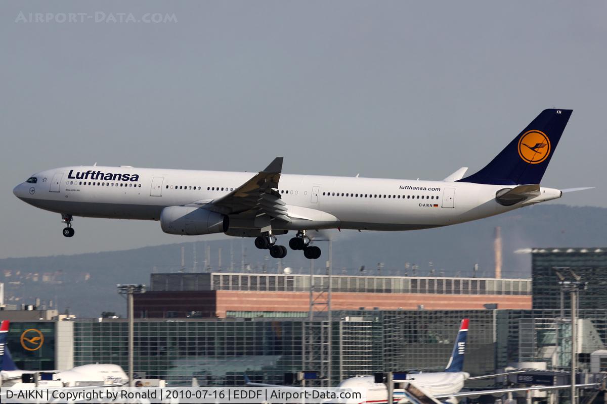 D-AIKN, 2008 Airbus A330-343X C/N 922, at fra