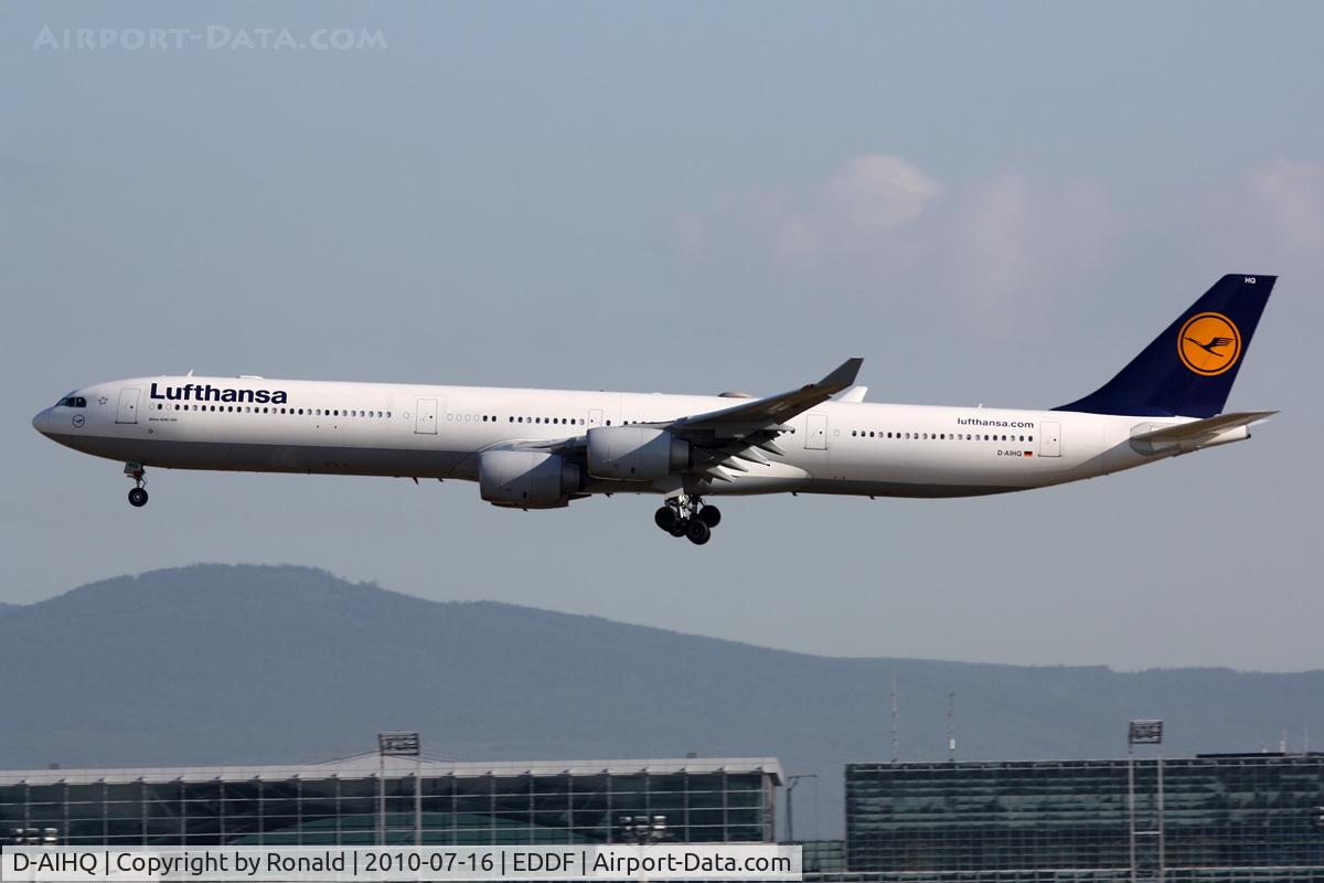 D-AIHQ, 2007 Airbus A340-642 C/N 790, at fra