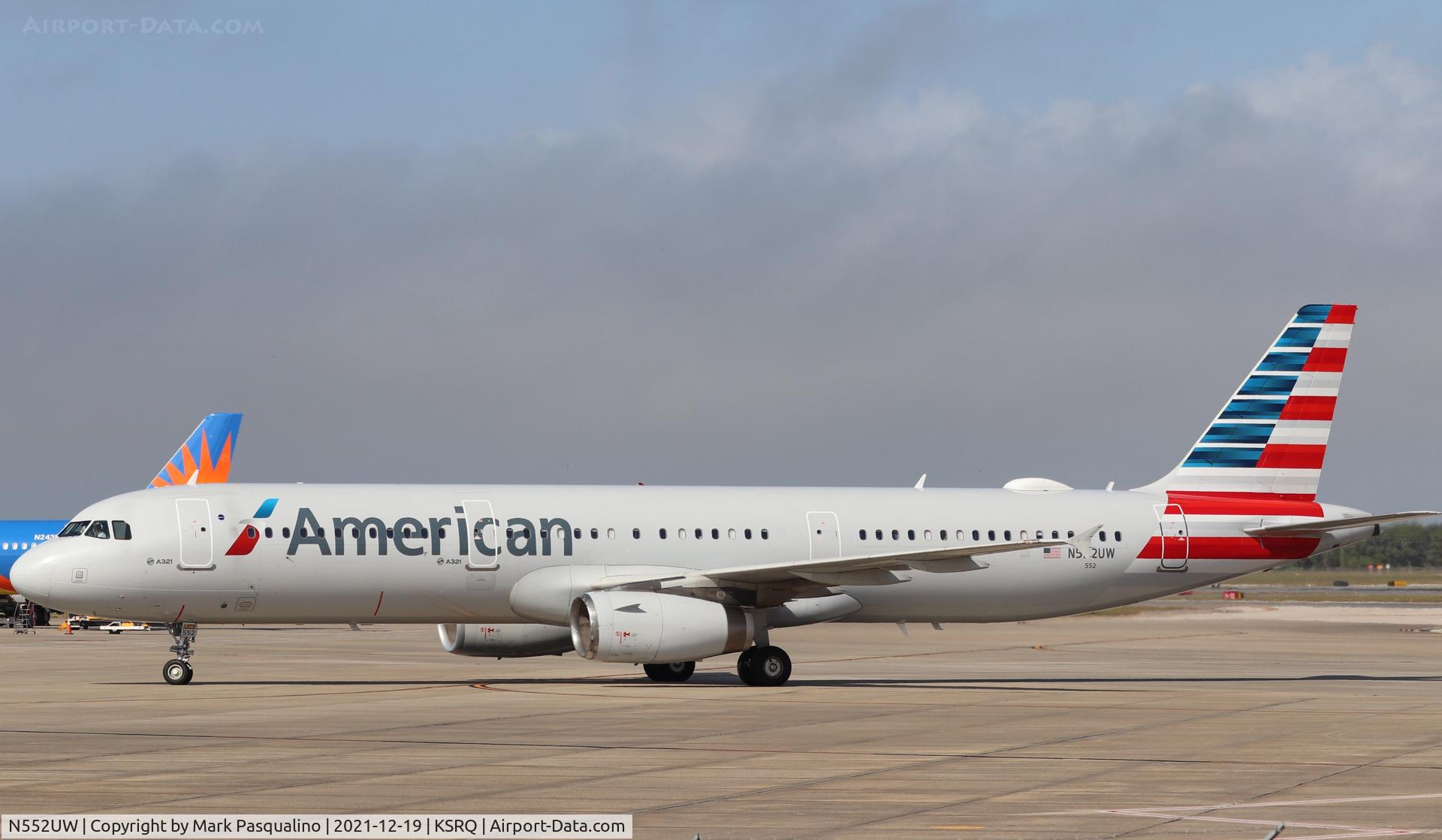N552UW, 2011 Airbus A321-231 C/N 4957, Airbus A321-231