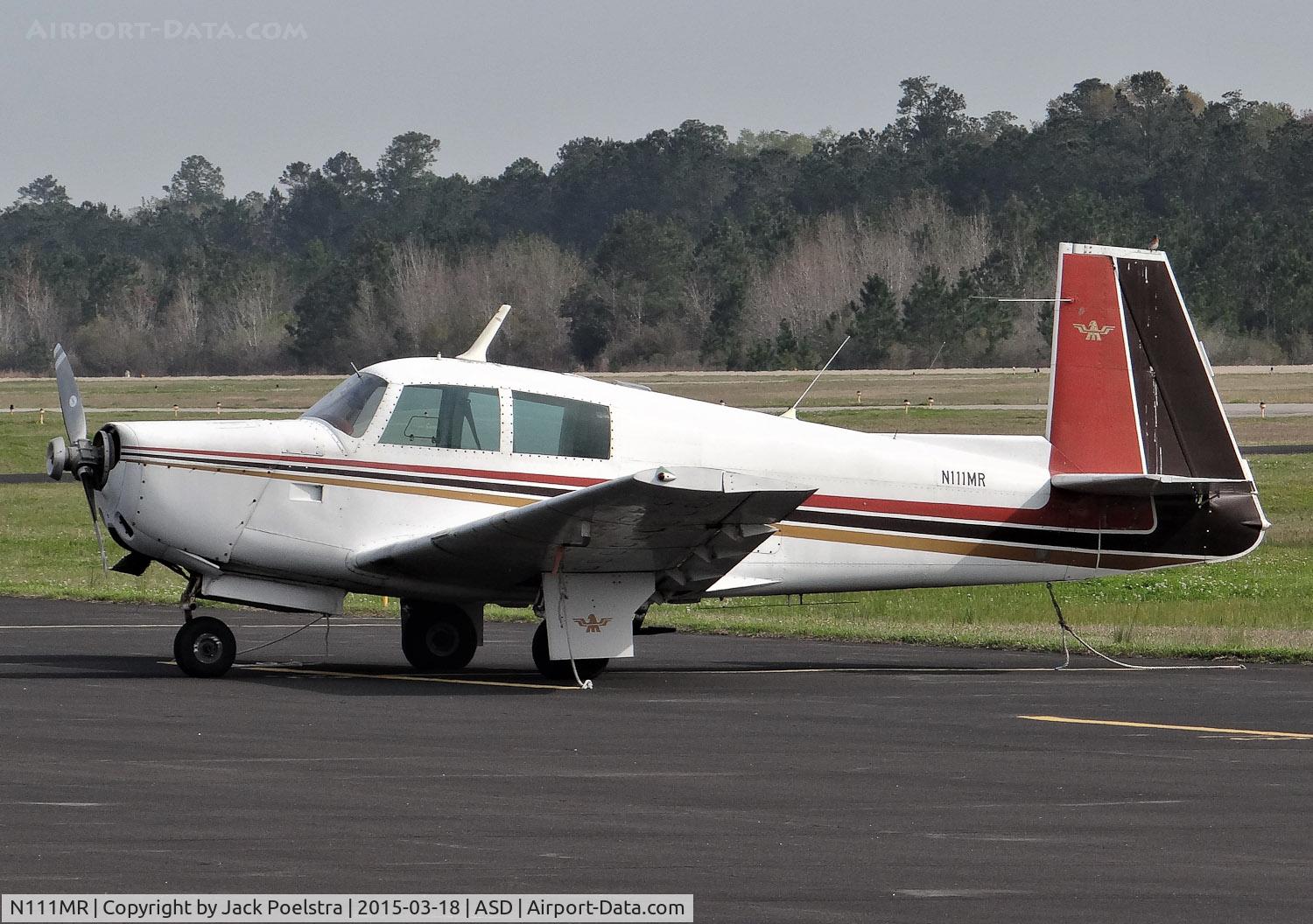 N111MR, 1967 Mooney M20C Ranger C/N 670130, At slidell airport