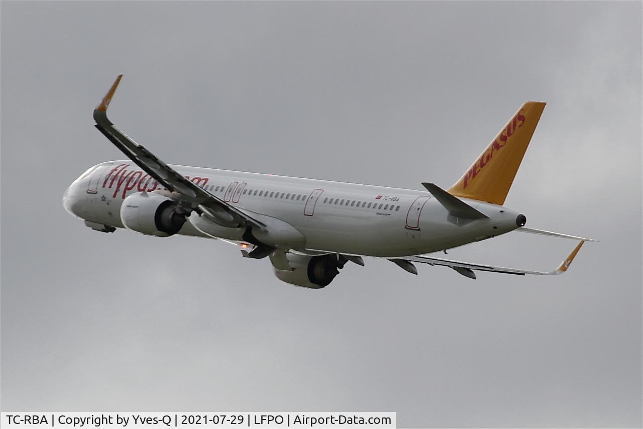 TC-RBA, 2019 Airbus A321-251NX C/N 8936, Airbus A321-251NX, Climbing from rwy 24, Paris Orly Airport (LFPO-ORY)