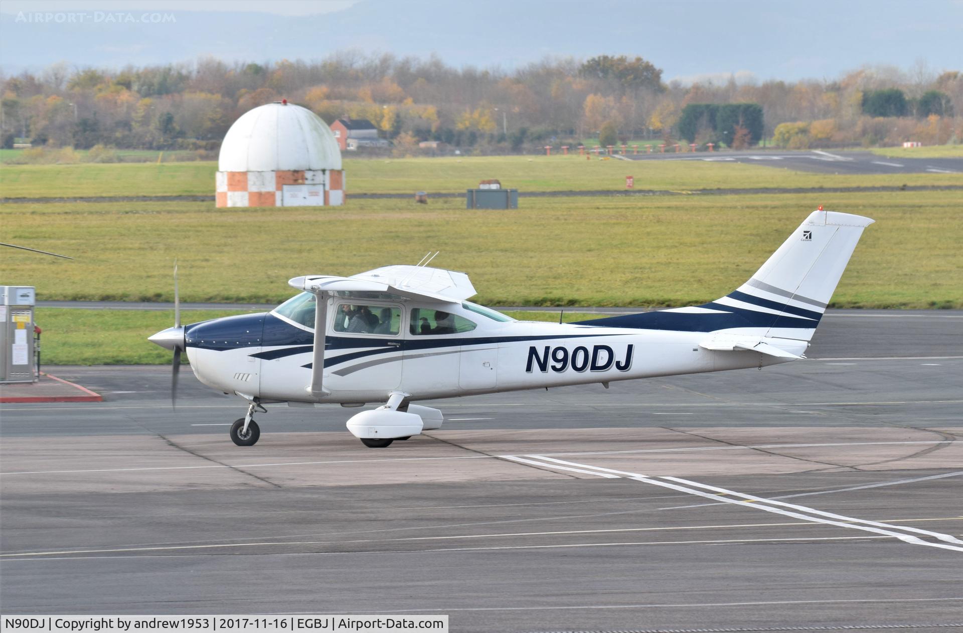 N90DJ, 1979 Reims F182Q C/N 0091, N90DJ at Gloucestershire Airport.