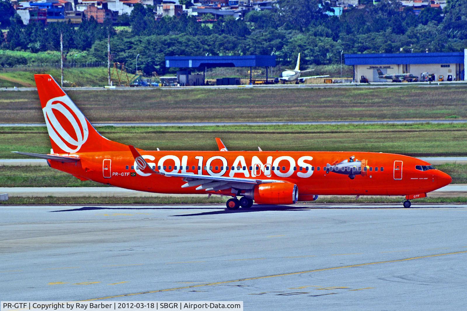PR-GTF, 2006 Boeing 737-8EH C/N 34279, PR-GTF   Boeing 737-8EH [34279] (GOL Transportes Aeros) Sao Paulo-Guarulhos~PP 18/03/2012