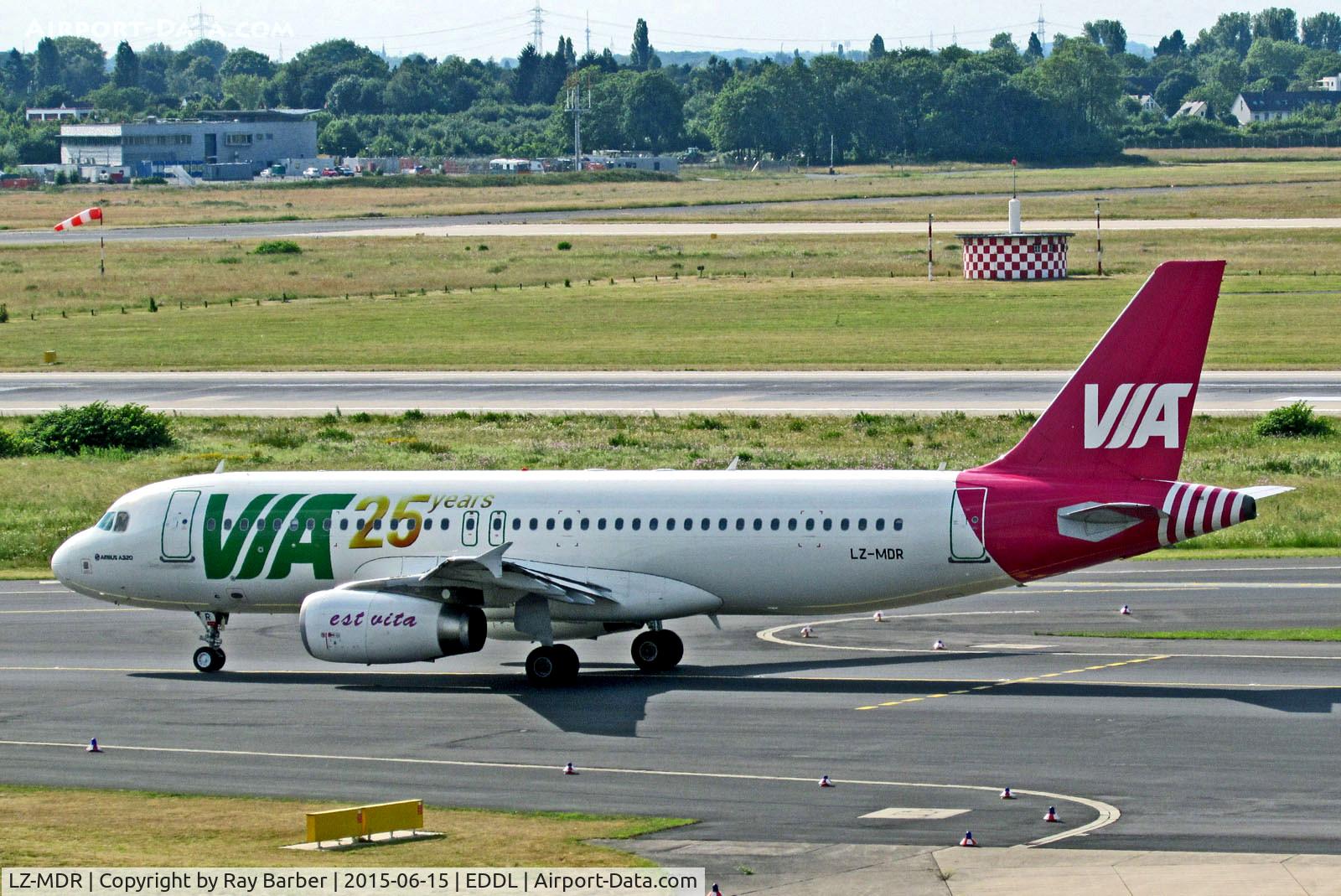 LZ-MDR, 2012 Airbus A320-232 C/N 5158, LZ-MDR   Airbus A320-232 [5158] (Air VIA Bulgarian Airways) Dusseldorf Int~D 15/06/2015