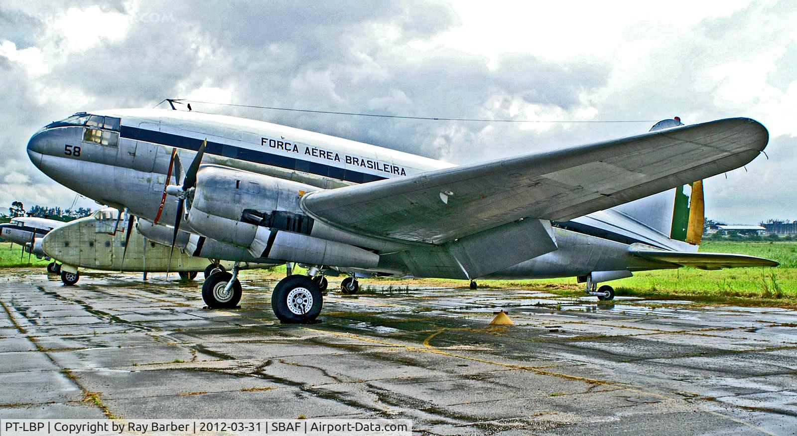 PT-LBP, Curtiss C-46A Commando C/N 155, PT-LBP   (2058) Curtiss C-46A Commando [155] (Ex Brazilian Air Force / Museu Aeroespacial) Rio De Janeiro-Campo Dos Afonsos~PP 31/03/2012