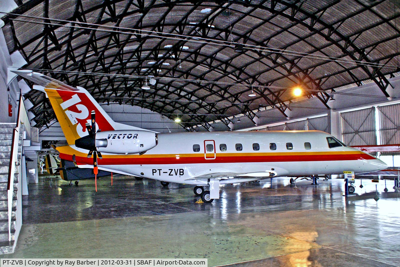 PT-ZVB, Embraer CBA-123 C/N 123802, PT-ZVB   Embraer CBA-123 Vector [123802] (Museu Aeroespacial) Rio De Janeiro-Campo Dos Afonsos~PP 31/03/2012