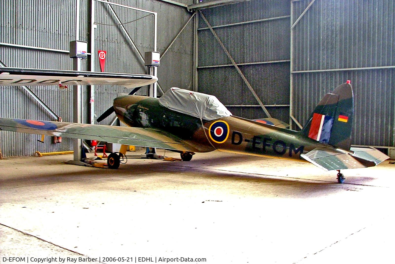 D-EFOM, 1951 De Havilland DHC-1 Chipmunk T.10 C/N C1/0248, D-EFOM   De Havilland Canada DHC-1 Chipmunk 22 [C1/0248] Lubeck-Blankensee~D 21/05/2006