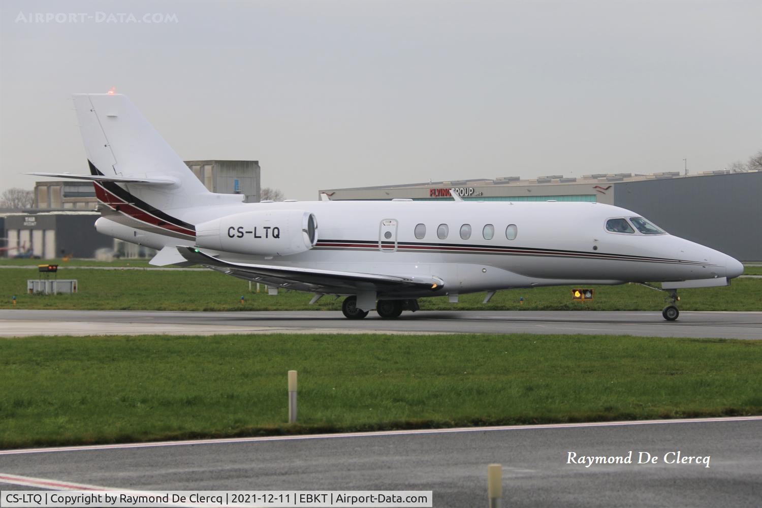CS-LTQ, 2021 Cessna 680A Citation Latitude C/N 680A-0283, At Kortrijk Airport.