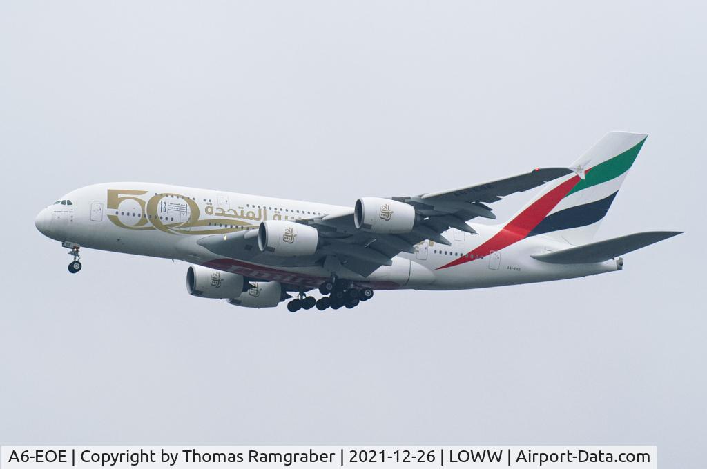 A6-EOE, 2014 Airbus A380-861 C/N 169, Emirates Airbus A380 