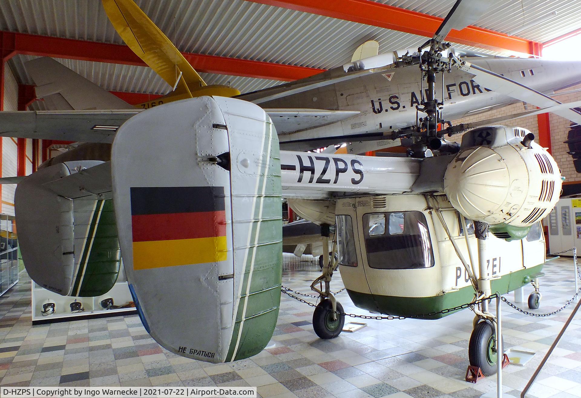 D-HZPS, Kamov Ka-26 Hoodlum C/N 7404609, Kamov Ka-26 HOODLUM at the Flugausstellung P. Junior, Hermeskeil