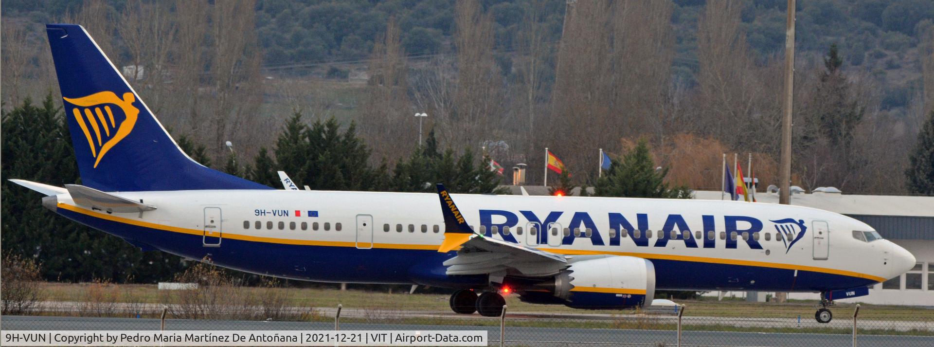 9H-VUN, 2021 Boeing 737-8-200 MAX C/N 65886, Aeropuerto de Foronda - Vitoria-Gasteiz - Euskadi - España